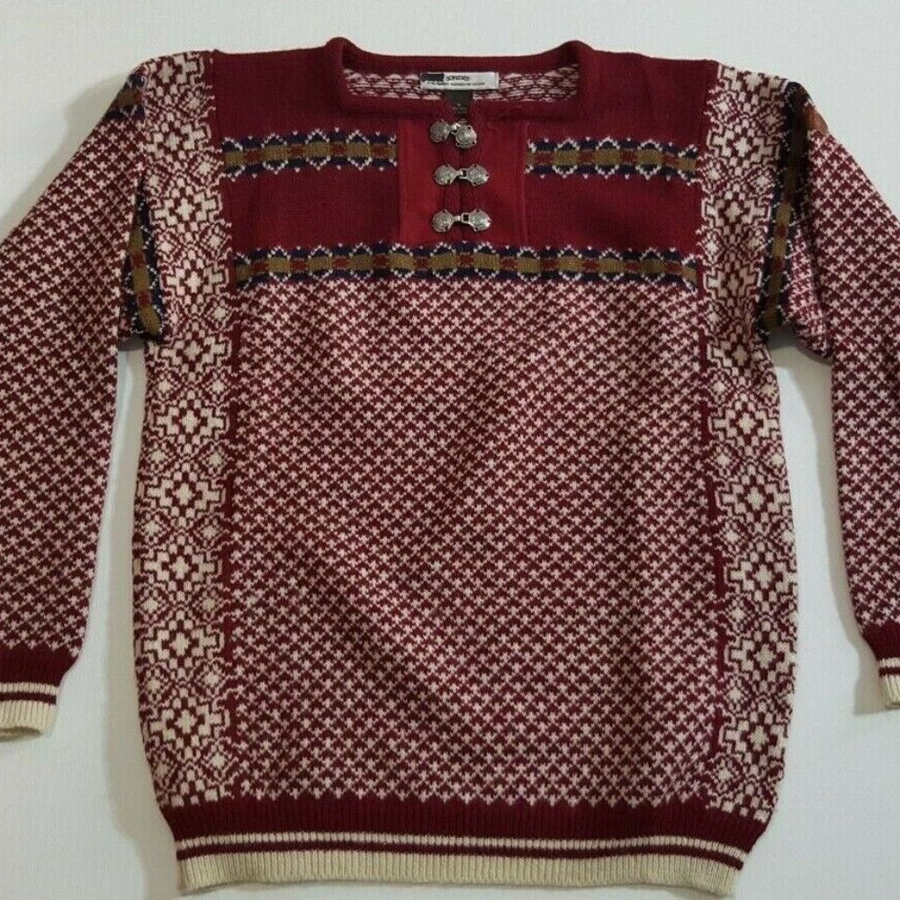 Authentic Vintage Sondre Norwegian Sweater Medium